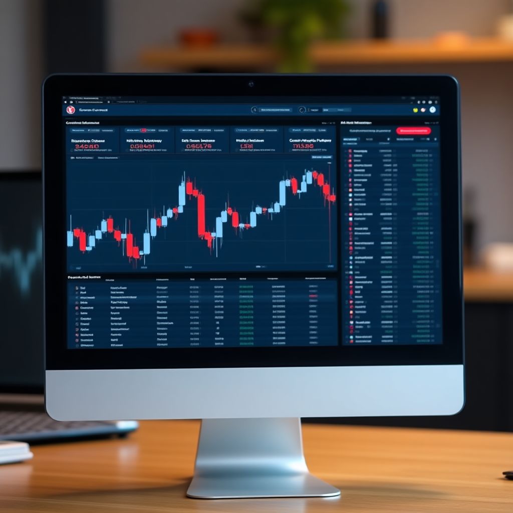 Gráficos de inversión en una pantalla